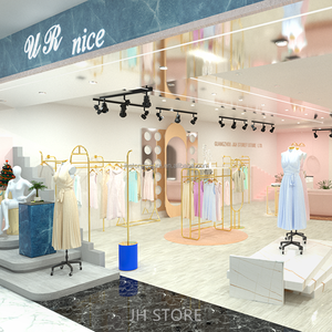 Nuovissimo appendiabiti di alta qualità per esposizione di vestiti per bambini fiera donna negozio di abbigliamento espositore presa di fabbrica - Product Image 1