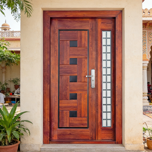 Nouvelles portes en acier abordables pour la rénovation de la maison, portes <span class=keywords><strong>d</strong></span>'<span class=keywords><strong>entrée</strong></span> sécurisées, économiques et fiables - Product Image 2