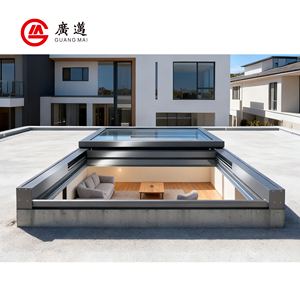 Lucernario Elettrico Retrattile Pieghevole Intelligente in Lega di Alluminio Antivento <span class=keywords><strong>per</strong></span> Seminterrati, Vani Scale, Uscite sul <span class=keywords><strong>Tetto</strong></span>, Design Personalizzato - Product Image 3