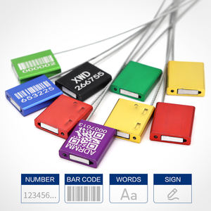 AH-CS002 Scellé de sécurité et <span class=keywords><strong>antivol</strong></span> jetable pour conteneurs, en alliage d'aluminium, avec câble de 1,5 mm - Product Image 3