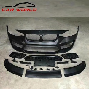 RUNZE New High Quality <b>Car</b> Front Bumper for 2011-2018 for 3 Series F30 M5 Style Tow <b>Hook</b> Screw-On Retrofit/Upgrade PP Material - Product Image 4