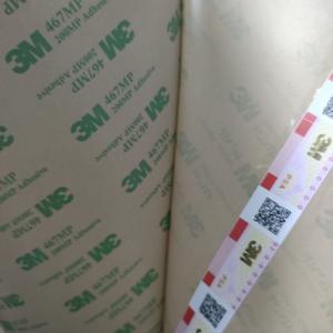 12X60 YD 3M 200MP doppio lato sensibile alla pressione acrilico grado ingegnere rotoli nastro 467MP/468mp resistente al calore Die taglio - Product Image 4