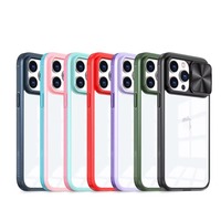 Coque de protection intégrale avec fenêtre coulissante pour iPhone 11 12 13 14 15 16 17 Pro Max – Accessoire mobile le plus vendu 2026