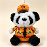 Boneka Hewan Lucu Bahan Plush Lembut Isi Kapas PP, Gantungan Kunci, Cocok untuk Mesin Capit, Hadiah Ulang Tahun Anak, Terlaris