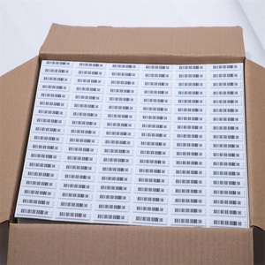 Autocollants de sécurité antivol AM personnalisés de haute qualité pour supermarchés, système de sécurité pour librairies, étiquettes souples EAS AM 58KHz - Product Image 5