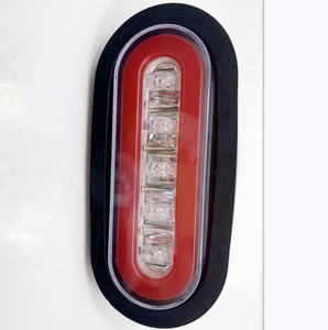 Nuovo Design 6 "luce posteriore ovale Ledl indicatori di direzione si adattano universale camion rimorchio RV Bus ecc - Product Image 3