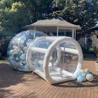 Enfants fête Igloo gonflable clair bulle tente fêtes décor Transparent Pvc dôme ballon gonflable bulle maison