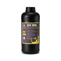 Encre UV fluorescente Hanrun Paper pour imprimante UV DTF à plat, rouleau à rouleau