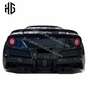 ชุดกันชนหน้ากันชนหลังคาร์บอนไฟเบอร์ครึ่งหนึ่งได้รับการออกแบบใหม่สำหรับสปอยเลอร์บังโคลนกว้าง F12เฟอร์รารี - Product Image 4