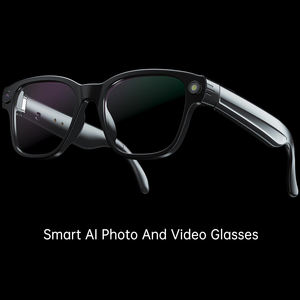 กล้องบันทึกวิดีโอป้องกันการสั่น800W กล้อง1200P แว่นตาอัจฉริยะ Ai Chat การสนทนาความเร็วสูงควบคุมเพลงแว่นตาชุดหูฟังไร้สาย - Product Image 2