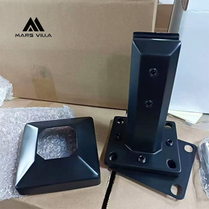 Sistema <span class=keywords><strong>de</strong></span> Valla <span class=keywords><strong>de</strong></span> Vidrio sin Marco <span class=keywords><strong>de</strong></span> Acero Inoxidable Personalizado Mars Villa, Barandilla <span class=keywords><strong>de</strong></span> Seguridad para Piscina con Altura Ajustable - Product Image 2