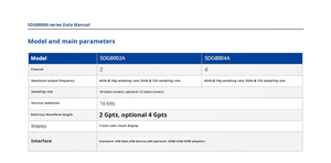 Siglent SDG8004A Generador de forma de onda arbitraria de alta precisión y alta frecuencia - Product Image 5