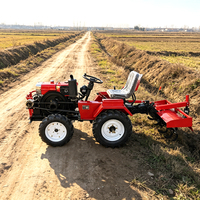 Tractor Agrícola Ligero de 12hp, 15hp, 18hp, Nuevo, Apto para Labranza, Cosecha y Trabajo Diario en Terrenos Montañosos y Pendientes Pequeñas