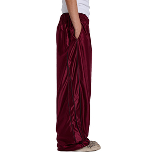 High Quality Blank Baggy <b>Wide</b> <b>Leg</b> <b>Trousers</b> <b>Men</b> Vapor Joggers Elastic Waist Oversized Stacked Pants <b>Men</b> Sportswear Sweatpants - Product Image 4