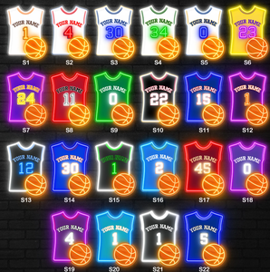 Cadeaux personnalisés maillot <span class=keywords><strong>de</strong></span> <span class=keywords><strong>basket</strong></span>-ball personnalisé enseigne néon <span class=keywords><strong>ouverte</strong></span> Led pour décoration murale <span class=keywords><strong>de</strong></span> <span class=keywords><strong>salle</strong></span> <span class=keywords><strong>de</strong></span> <span class=keywords><strong>basket</strong></span>-ball - Product Image 2