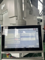 Presse plieuse hydraulique CNC 250T 3200mm 4+1 axes pour tôles d'aluminium, modèle DA-53TX, fabricant Delem, châssis en acier, moteur CE