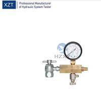 Kit de Recharge d'Azote pour Amortisseurs XZT S5 en Acier, Raccord Schrader sans Perte d'Air, Mesures Précises, Garantie 1 An