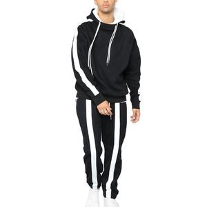 Venta al por mayor de nuevos chándales de moda de color personalizado Sudadera con capucha de algodón y pantalones de chándal Ropa de invierno Deportes Slim Fit Hombre Chándales - Product Image 2