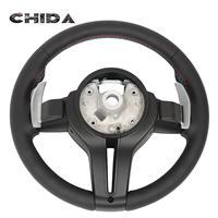 Volant en cuir noir M Performance amélioré pour B-M-Ws E46 E90 E92 E93 E87 E60 E61 F10 F11 F18 F06 F02 F30 F35 F15
