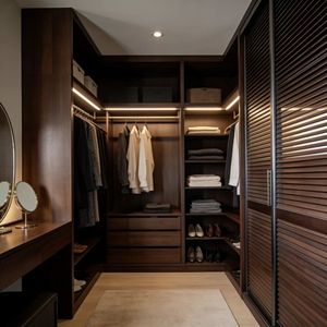 Modern Durable Bedroom <strong>Solid</strong> <strong>Pine</strong> <strong>Wardrobe</strong> with Drawer Easy Assemble - Product Image 2