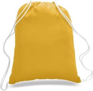 Wholesale Eco Library <b>School</b> <b>Backpacks</b> Cotton Cinch <b>Large</b> Capacity Colorful Cheap Fabric Drawstring Bag - Product Image 3