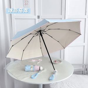 ส่งฟรีสำหรับคำสั่งซื้อครั้งแรกของคุณ] ร่มเจลลี่หลากสี 50% สำหรับผู้หญิง OEM แบบ 8 ซี่โครง ใช้ในสวน ดีไซน์สวยงามอเนกประสงค์ - Product Image 4