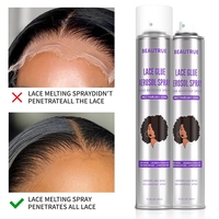 Spray adhésif personnalisable 300 ml à tenue forte pour perruques, adhésif pour dentelle à séchage rapide, spray de fusion de dentelle
