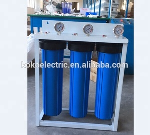 Filtro de Purificación de Agua de 3 Etapas con Carbón Activado para Debajo del Fregadero, Comercial/Doméstico, Marca <span class=keywords><strong>KOKO</strong></span>, Carcasa de 20 Pulgadas - Product Image 4