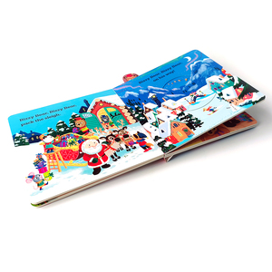 Sortie d'usine Livre <span class=keywords><strong>de</strong></span> conseil d'illumination <span class=keywords><strong>anglais</strong></span> pour enfants Bizzy bear aide <span class=keywords><strong>de</strong></span> noël livre 3d pour enfants - Product Image 4