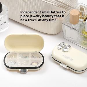 Boîte de médecine portative sept jours par semaine Mini pilule et <span class=keywords><strong>tablette</strong></span> sous-emballage en matière plastique - Product Image 3