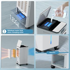 Ventilateur de climatisation domestique électrique <span class=keywords><strong>Amazon</strong></span>, refroidisseur d'eau, humidification pour l'exportation transfrontalière - Product Image 4