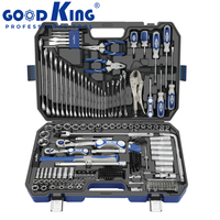 GOODKING 169 Uds. Juego de herramientas mecánicas profesionales de alta calidad, reparación doméstica o automática, Kit de Llave combinada universal 11691