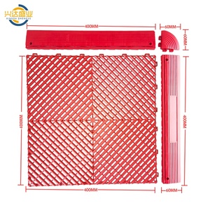Tốt nhất thiết kế hiện đại lồng vào nhau nhựa sàn nhà để Xe gạch chống trượt PP Modular sàn cho rửa xe sử dụng bề mặt đồng bằng kết cấu - Product Image 2