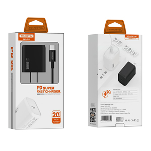 Somostel Q32อะแดปเตอร์ชาร์จเร็ว Type-C สำหรับ <span class=keywords><strong>iPhone</strong></span> 5V <span class=keywords><strong>20W</strong></span> PD ที่ชาร์จรถยนต์อะแดปเตอร์สำหรับรถยนต์ - Product Image 1