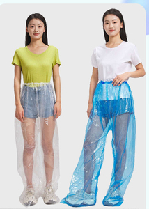 DD2692 Set Poncho Impermeabile per Parco Acquatico, Completo <span class=keywords><strong>Antipioggia</strong></span> per Ciclismo, Pantaloni Impermeabili Usa e Getta, Copertura Completa per Viaggi e Rafting - Product Image 6