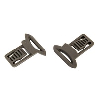 Accessoires de casque tactique Adaptateur de boucle de rail de casque rapide Clip de lunettes