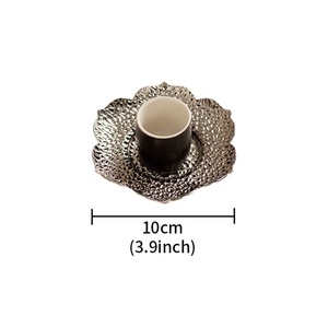 Bâton de bois sacré péruvien Four d'aromathérapie Base en métal Support de porte-encens pour la prière Méditation Purification intérieure - Product Image 6