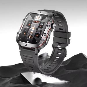 QX11 jam tangan olahraga berat, gelang pintar kapasitas besar 420mAh monitor tidur relojes 2024 pelacak kebugaran - Product Image 3