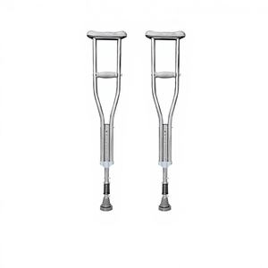 Béquilles médicales de classe II, aides à la marche doubles, déambulateur de rééducation pour personnes âgées, soutien pour blessures et fractures Bio CD3636 - Product Image 6