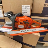 Tronçonneuse à essence HUSQ450 de qualité supérieure, 50,2 cm³, 2 temps, coupe-bois à essence, 2,4 kW, scie forestière pour exploitation forestière, guide-chaîne de 20/22 pouces