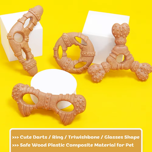 Jouets à mâcher pour chiens durables de qualité supérieure, fournis directement par l'usine, pour soulager l'ennui et stimuler l'utilisation quotidienne, os pour usage quotidien - Product Image 2