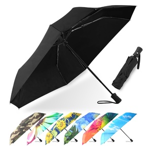 Heavy Duty UV Protection Windproof Umbrella Portable 42 Inches Travel Umbrella Folding Umbrella - Product Image 1