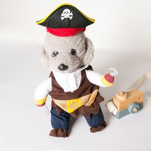 <b>Christmas</b> Halloween Pet Clothes Cosplay New Brand Funny Pirate <b>Dog</b> Cat Halloween Party Costume Cute Print <b>Dog</b> Cosplay Clothes - Product Image 4