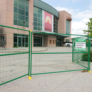 Trong kho Canada <span class=keywords><strong>Temp</strong></span> di động xây dựng trang web tạm thời hàng rào Bảng điều khiển mạ kẽm sơn tĩnh điện hàng rào tạm thời - Product Image 3