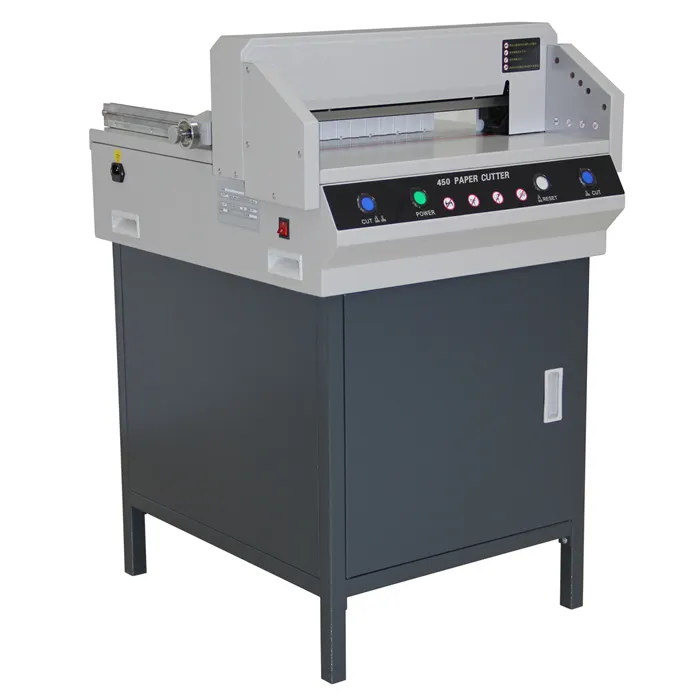 SG-450V + photo machine de découpe cutter papier et guillotine