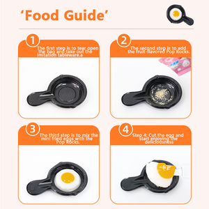 Hot bán tốt nhất bán DIY trứng Jelly Pudding với popping kẹo chiên trứng-loại Sản phẩm mới - Product Image 3