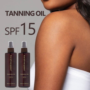 Huile de <span class=keywords><strong>bronzage</strong></span> en spray, formule végane sans parabène, protection <span class=keywords><strong>UV</strong></span> modérée, accélérateur de <span class=keywords><strong>bronzage</strong></span> en extérieur, 180 ml, SPF15 - Product Image 4