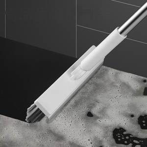 Juego combinado de <span class=keywords><strong>pala</strong></span> de basura <span class=keywords><strong>plegable</strong></span> para el hogar <span class=keywords><strong>y</strong></span> recogedor, <span class=keywords><strong>escoba</strong></span> grande con cabeza de PET para barrer el polvo - Product Image 2