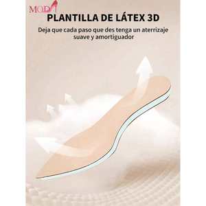 Botas negras hasta la rodilla para mujer Modi, material Tpu, tacón grueso, punta puntiaguda, tendencia de moda, estilo de vacaciones - Product Image 4