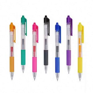 2025 Custom Logo Printing Gel <b>Pen</b> with Push Button 0.5mm Smooth Writing Paper Material <b>Multi</b>-<b>color</b> Ink Hot Sale - Product Image 5